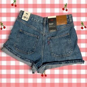 Levi’s Vintage Inspired High Waisted Denim Mom Shorts